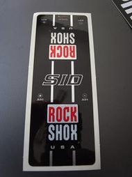 ROCK SHOX 原廠貼紙 登山車 下坡車 土坡車 BMX VIM