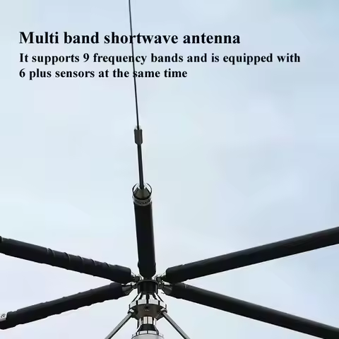 HFC-6S short-wave dipole antenna 3.5-50 MHz high frequency multi-band base antenna