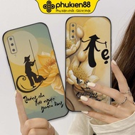 Samsung A7 2018 case with calligraphy, fortune, luck, parents