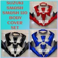 SUZUKI SMASH SMASH110 BODY COVER SET COLOUR PARTS SMASH 110 SUZUKI COVERSET - RED / BLUE