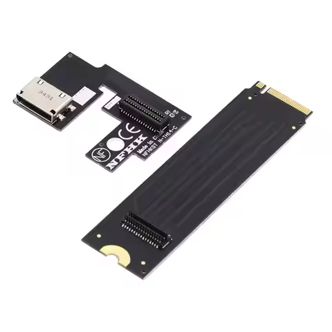 Oculink 4x SFF-8612 SFF-8611 to PCI-E NVME M.2 Kit NGFF M-Key Adapter card for Mainboard Graphics Ca