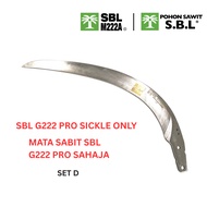 SBL G222 PRO SICKLE ONLY / MATA SABIT SBL G222 PRO SAHAJA (SET D) Sabit Sawit SBL/Harvesting Sickle 