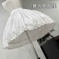 Lolita skirt super Puffy cm violence Adjustable Fishbone skirt Lolita cos Inner Fluffy skirt lolita 