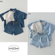 KADOSORA - 1-4 years || SHIRT + SHORTS set (1 set) UNISEX CASUAL STREET CATALOG ZHBB BC
