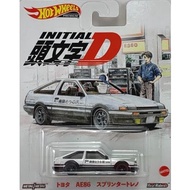 HOTWHEELS INITIAL D TOYOTA AE86 SPRINTER TRUENO