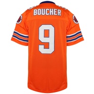 9 Bobby Boucher The Waterboy Adam Sandler Movie Mud Dogs Bourbon Bowl Stitched Football Jersey