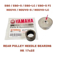 YAMAHA EGO REAR PULLEY NEEDLE BEARING HK1725 0 BELAKANG PULEY BUSH 17X25X18 NOUVOLC EGO-S EGOS NOUVO