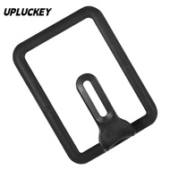 UPLUCKEY Pot Cover, Rectangle Visible Skillet Lid, Replacement Black 13 * 18cm/15 * 18cm Universal G