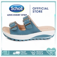 Scholl รองเท้าแตะสตรีพื้นหนาที่เพิ่มขึ้นแบบสบาย ๆ รองเท้าผู้หญิงแฟชั่นประดับเพชร Scholl รองเท้าสกอลล์-ลาล่า Lala รองเท้าแตะสวม ผู้หญิง รองเท้าสุขภาพ นุ่มสบาย กระจายน้ำหนัก