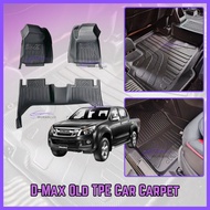 Car TPE Carpet D-Max 2013-2019 MAGIC MAT 5D Car Mat Karpet Kereta