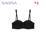 Sabina Soft Doomm Collection Push Up Lv3 Wired Bra Black Model SBXH4013BK