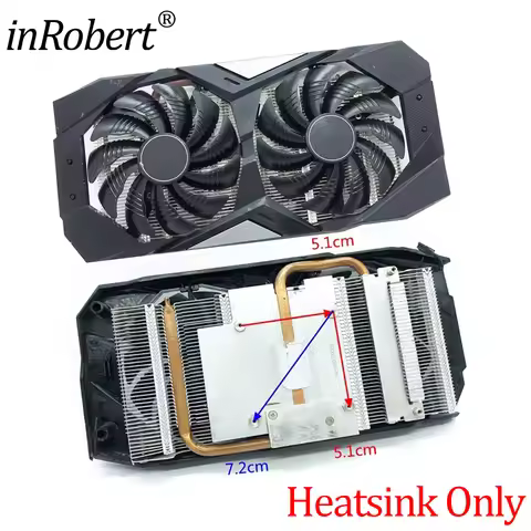For Gigabyte GTX 1660 1660Ti 1660S 1650 Video Card Heatsink Original GTX16660 GTX1660Ti GTX1660S GTX