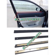 DM1-4 Honda City sel gd8 jazz SAA 2003-08 DOOR GLASS INNER MOULDING LINING WEATHERSTRIP CERMIN DALAM