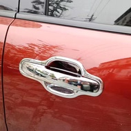 Ford Everest Car Door Handle Frame Auto Side Door Handle Hardware for 2019 2020 2021 2022（1 keyhole）