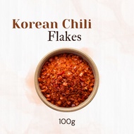 KOREAN CHILI FLAKES 100G | GOCHUGARU