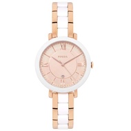 [Powermatic] Fossil Es4588 Jacqueline Three-Hand Date Rose Gold-Tone Stainless Steel Women'S Watch