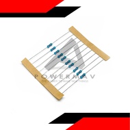 10pcs 8.2k Ohm Resistor 1/4W 0.25W 1% Tolerance Metal Film Through Hole 5 Band Color Code 8.2K 8200