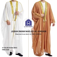 BISHT/BESHT JUBAH IMAM MASJID AL-HARAM (FREE SIZE) by AL HAFIZ FASHION OFFICIAL STORE