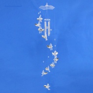 [Ready Stock] Butterfly Angel Wind Chime Mascot Aluminium Alloy Hanging Metal Pipe Wind Chimes Home 