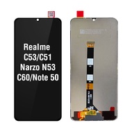 LCD TOUCHSCREEN REALME C53 / C51 / N53 FULLSET COMPLETE ORIGINAL 100%