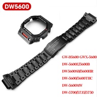 Suitable for Casio G-SHOCK DW5600 modified stainless steel watch case strap accessories