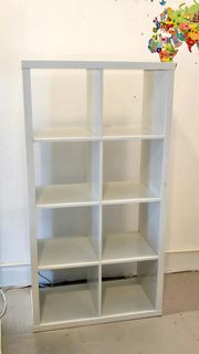 IKEA KALLAX 2x4 Shelving Unit - White IKEA KALLAX 2x4 八格收納櫃 - 白色