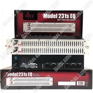 Equalizer DBX 231S Graphic EQ dual 31 Band Equalizer Dbx231S Silver Bagus