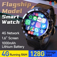 Smart Watch For Men 1.6" Screen SIM 4G Network 1000mAh Battery 4GB 128GB APP Installation Message Reminder Multiple Motor Modes MT27
