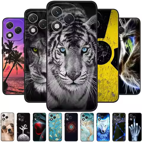 Fashion Popular Animal Coque For Honor 400 Lite Case ABR-NX1 Soft Silicone TPU Phone Cover For Honor