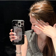 Bowknot Bear Graffiti Phone Case Drop-Resistant for iPhone 17 Promax 16 Promax 15 Promax 11 12 13 14