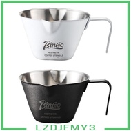 [Lzdjfmy3] Espresso Glass Measuring Coffee Measuring Cup for Baking Restaurant Bar