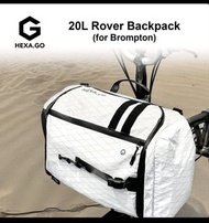 Hexa.go 20L rover backpack hexago  X-PAC 防水背囊 配fidlock磁吸扣 小布 單車前袋 豬鼻袋 for Brompton bag Java neo Bird