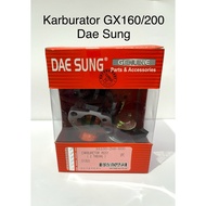 MESIN Carburetor GX160 DaSung Carburetor 2 Tubes Assy Engine GX 200 GX 220