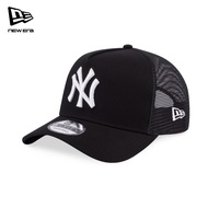 New Era 9FORTY A-Frame Trucker New York Yankees Black Snapback Cap