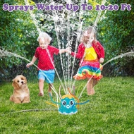 Beetle Outdoor Water Playing Toy Rotating Spray Helicopter Courtyard Octopus Turtle Garden A2B4