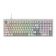 KEYBOARD (คีย์บอร์ด) AJAZZ AK980 RED SWITCH RAINBOW LED EN/TH - RETRO CLASSIC