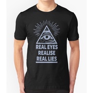 XS-4XL-5XL-6XL [plus size men tshirt] All Seeing Eyes Illuminati Eye Men's pure cotton T-shirts Birt