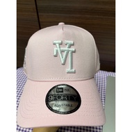 NE 9 Forty A Upside Down Pink baseball cap Adjustable Snapback