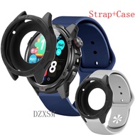 Strap+Case For Aolon TETRA R4 Full Cover Screen Protector Silicone Aolon TETRA R4 Smart Watchband Br