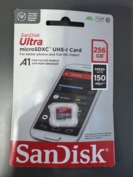SanDisk Ultra microSDXC 256GB UHS-I A1 記憶卡