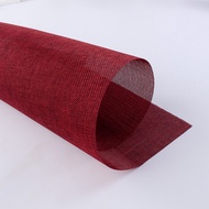[Sheet] Flower Wrapping Kain Jute - Kain Linen Goni Flower Wrap Paper Korean Mesh Fabric - Kertas Ka