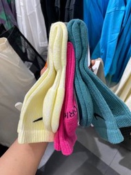 Nike 運動長襪  21-24cm （拆賣粉紅 一雙）