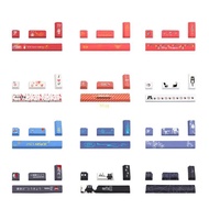 BT 4 DIY Keycaps Set PBT Keyboard Custom Keycap for DIY Gaming Mechanical Keyboard