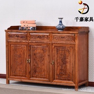 Hotel Elm Side Cabinet Wooden Wine Cabinet Chinese Furniture Restaurant Tea Cabinet Locker Classical Cupboard