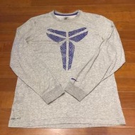 Nike Kobe Bryant 男運動籃球長袖T恤 衛衣大學T 快速排汗 Logo基本款 復古古著潮流流行街頭穿搭 M
