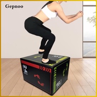 Gepnoo Plyometric Jumping Box Step Up Box for Exercise Strength Training Home Gym