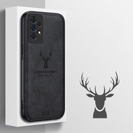 Case for Samsung Galaxy S24 S23 S22 S21 S20 Ultra Plus FE S23FE S21FE S20FE Trendy Deer Head Phone Case Heat Dissipation Protection Cover