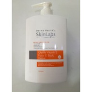 Derma Health's Skinlabs Gentle Vitamin E Face & Body Cleanser 500mL / 1L