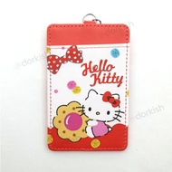 Sanrio Hello Kitty Biscuit Ezlink Card Holder with Keyring