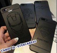 Iphone Case iphone7plus 電話殼 iPhone 7 Plus 手機套 Batman 蝙蝠俠 手機殼 Iron man 超人 電話套 保護殼 保護套 蘋果電話殼 iphone Ca